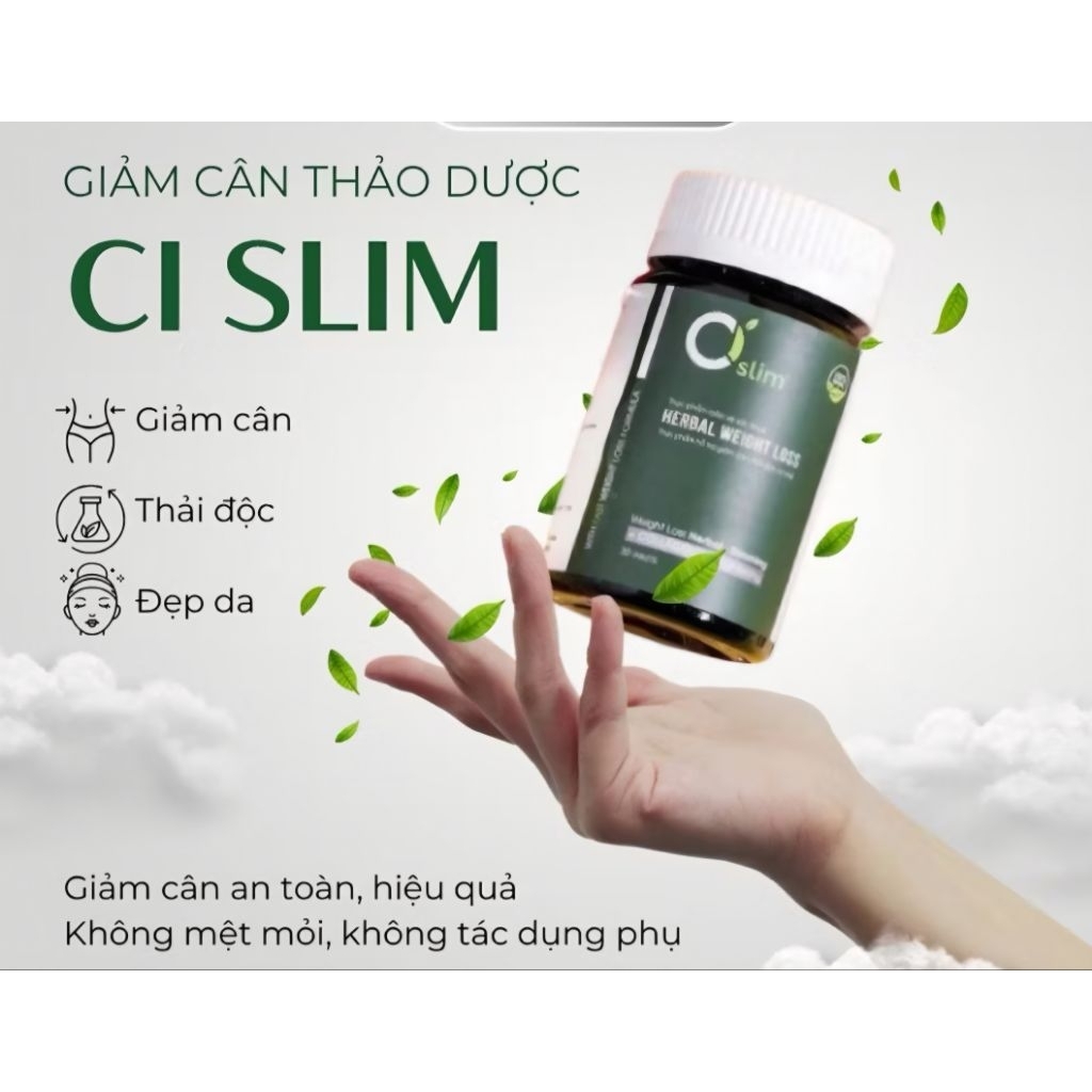 Viên uống giảm cân Ci slim cam kết chính hãng.