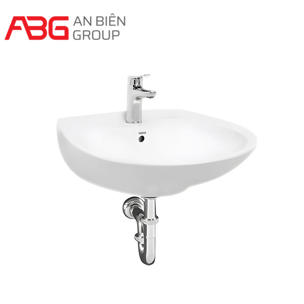 Chậu Lavabo TOTO LT300C#W treo tường - Thiết kế tối giản, sang trọng, men sứ cao cấp chống bám bẩn