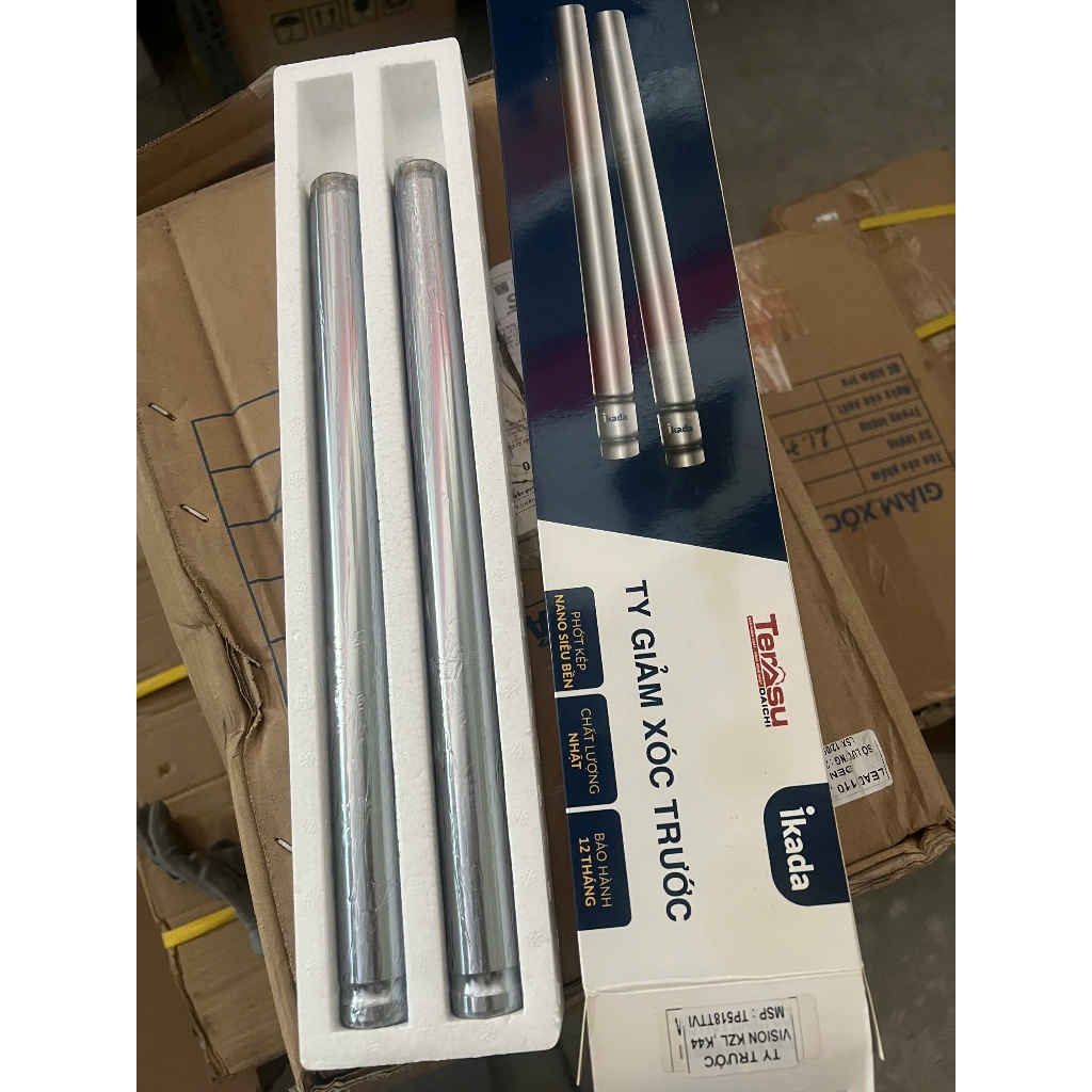 Ty Trước Vision K44, Ty Phuộc Trước Vision KZL Ikada - Ty Giảm Xóc Trước Cao Cấp Chuẩn Zin (BH 18T)