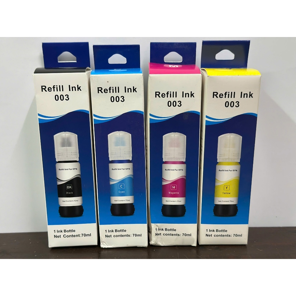Mực In 003 UNI INK Cho Máy Epson L3110, L3150, L3210, L1110 - Giá Rẻ, Chất Lượng Cao Có VAT