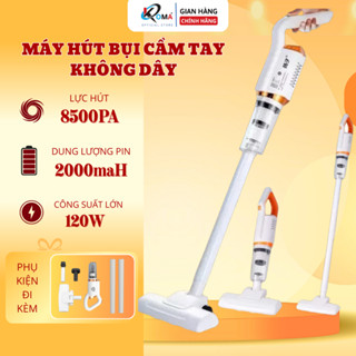 Máy Hút Bụi Không Dây Chính Hãng, Thiết Kế Nhỏ Gọn, Nhiều Đầu Hút Làm Sạch Đa Năng, Hút Sạch Mọi Ngóc Ngách