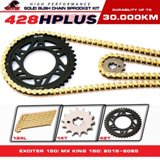 Bộ nhông sên dĩa STB 10LY SÊN HPLUS phù hợp nhiều dòng xe máy