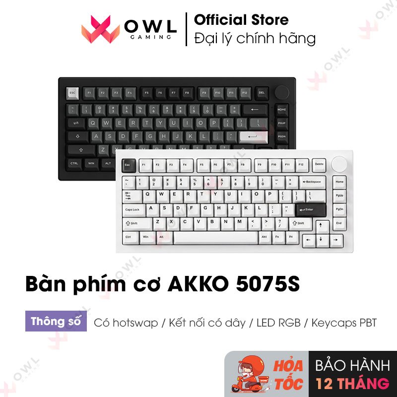 Bàn phím cơ AKKO 5075S (hàng chính hãng)