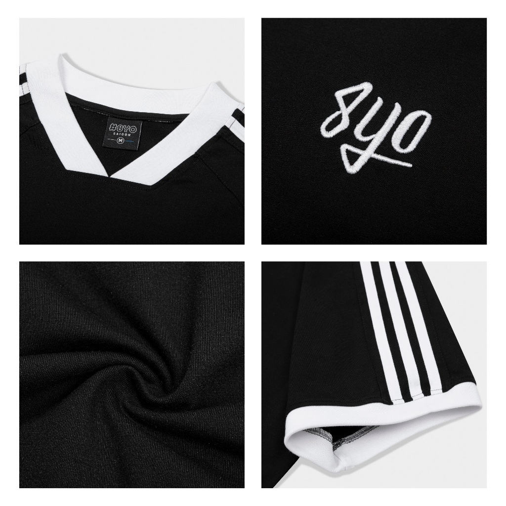 Áo Thun Thêu 8YO BASIC JERSEY Tee Cotton Mềm Mịn Mát - Áo Phông Local Brand Unisex Nam Nữ Form Rộng | BigBuy360 - bigbuy360.vn