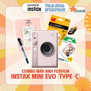 Fujifilm Instax Mini Evo - Máy chụp ảnh lấy ngay kết hợp in ảnh bằng điện thoại - BH 1 năm