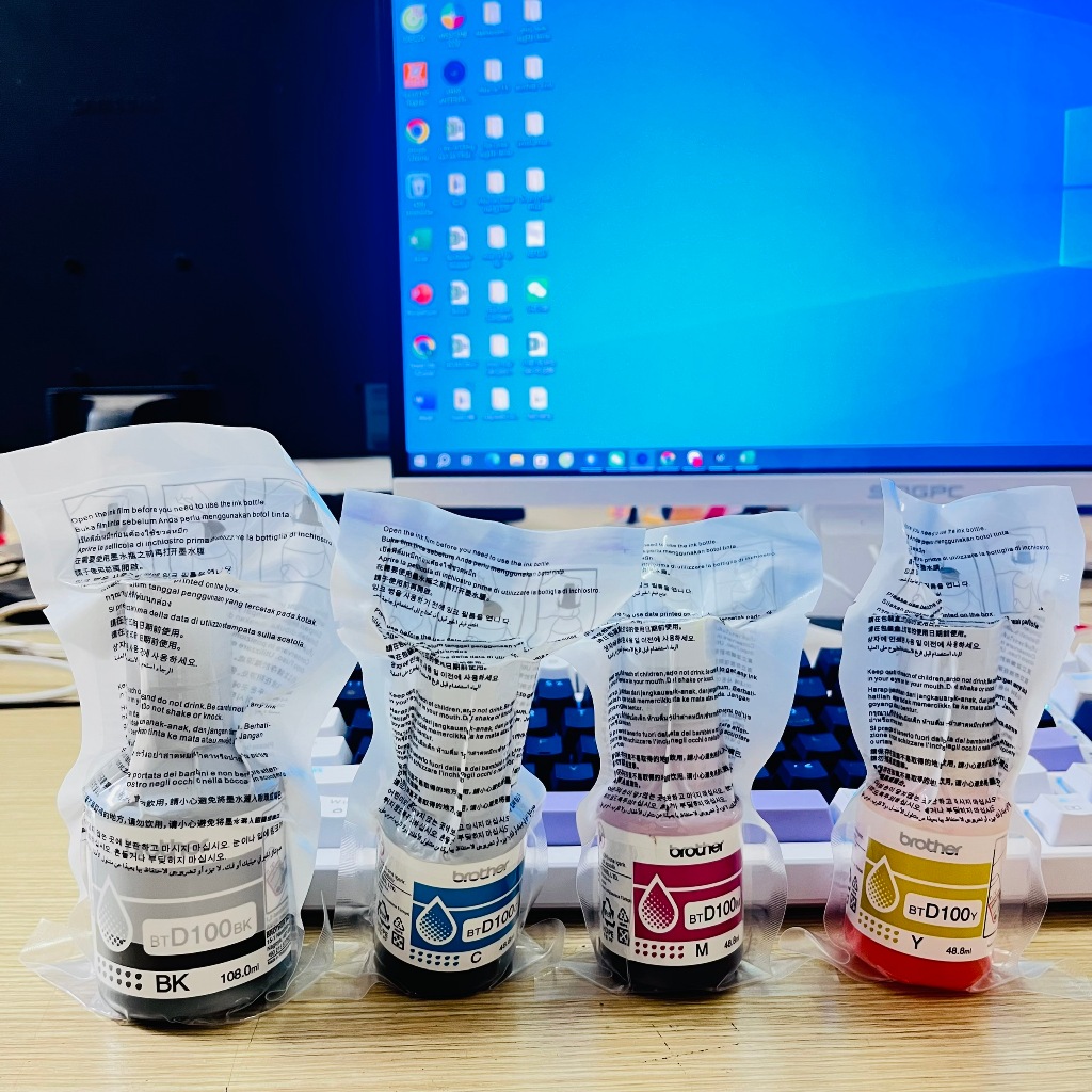 Mực BTD100 cho máy in Brother DCP T830DW T530DW T236 T238 T430 T435W T436W T439W T536W T730W