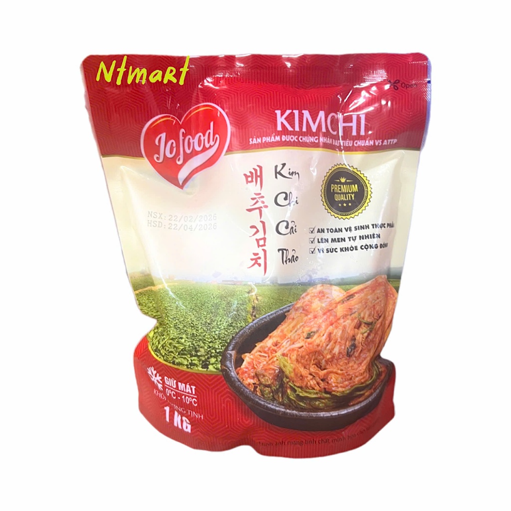 KIM CHI HÀN QUỐC JOFOOD GÓI 1KG