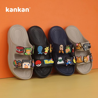 Dép Cho Bé Trai Minecraft Kankanstore Dép Lê Trẻ Em Chống Trơn Trượt Pokemon Songoku KA124