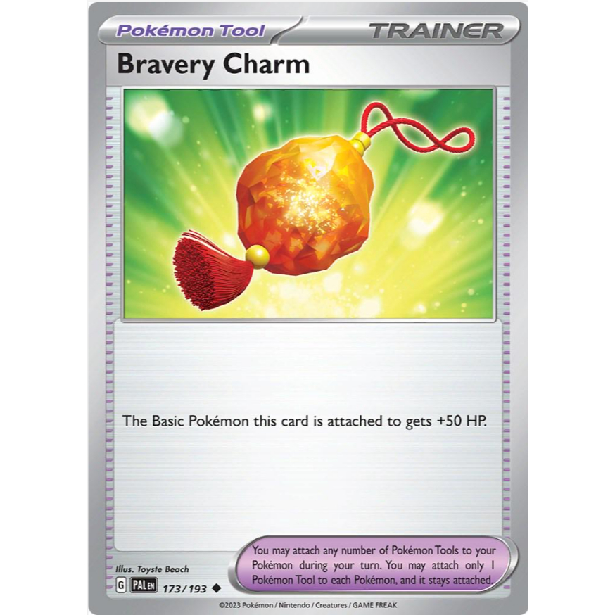 [Thẻ bài Pokemon TCG] Bravery Charm - 173/193 - Uncommon