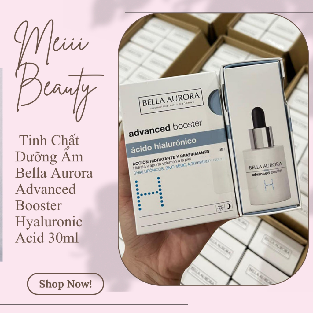 Tinh Chất Dưỡng Ẩm Bella Aurora Advanced Booster Hyaluronic Acid 30ml