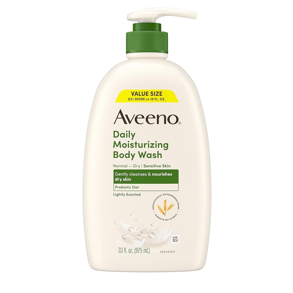 SỬA TẮM AVEENO DAILY MOISTURISING BODY WASH, PREBIOTIC OAT / Stress Relief 975ml