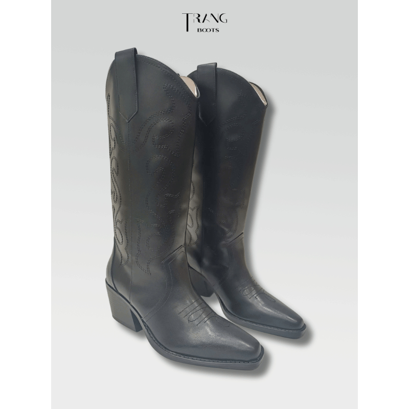 COWBOY BOOTS PULL & BEAR - PHONG CÁCH BOOTS CAO BỒI THỜI TRANG