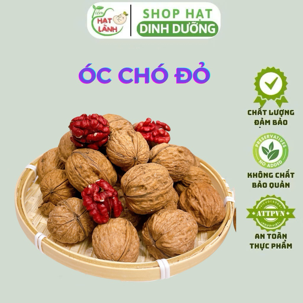 QUẢ ÓC CHÓ ĐỎ NHẬP MỸ 500Gr