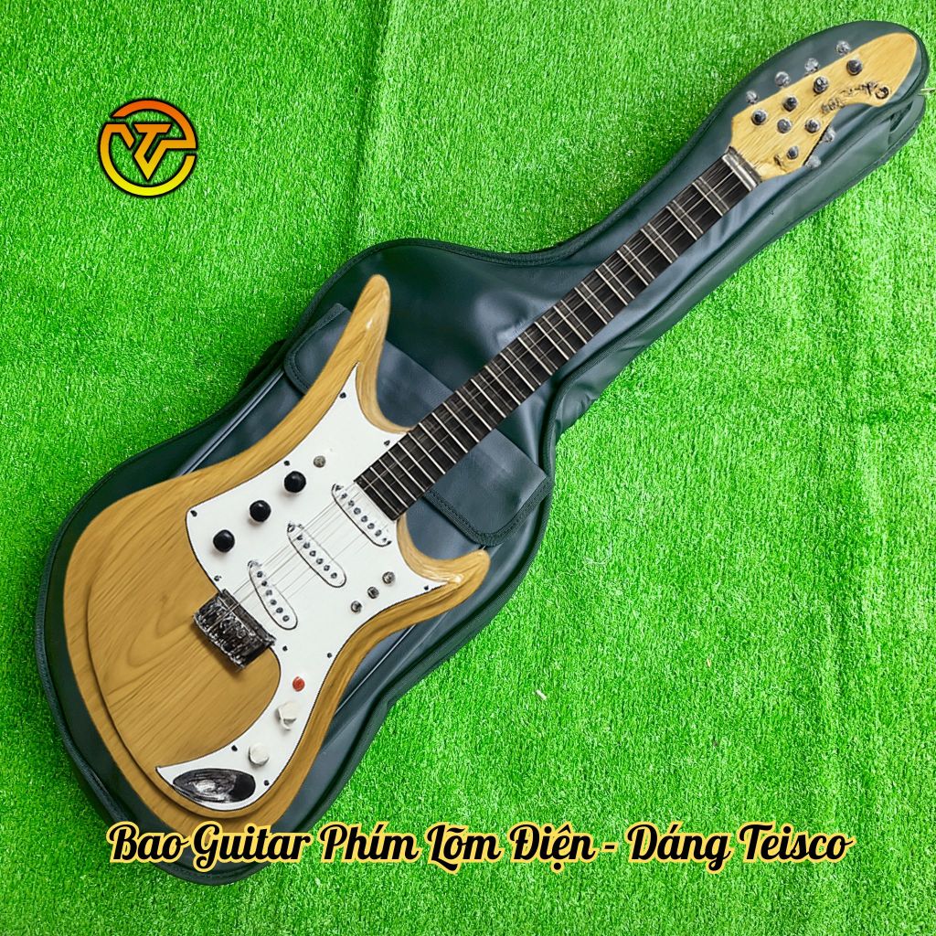 Bao Guitar Phím Lõm Điện Dáng Teisco