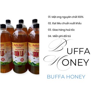 Combo 6 Lít Mật Ong Hoa Rừng Sơn La nguyên chất tự nhiên đặc sánh Buffalo Ogranic