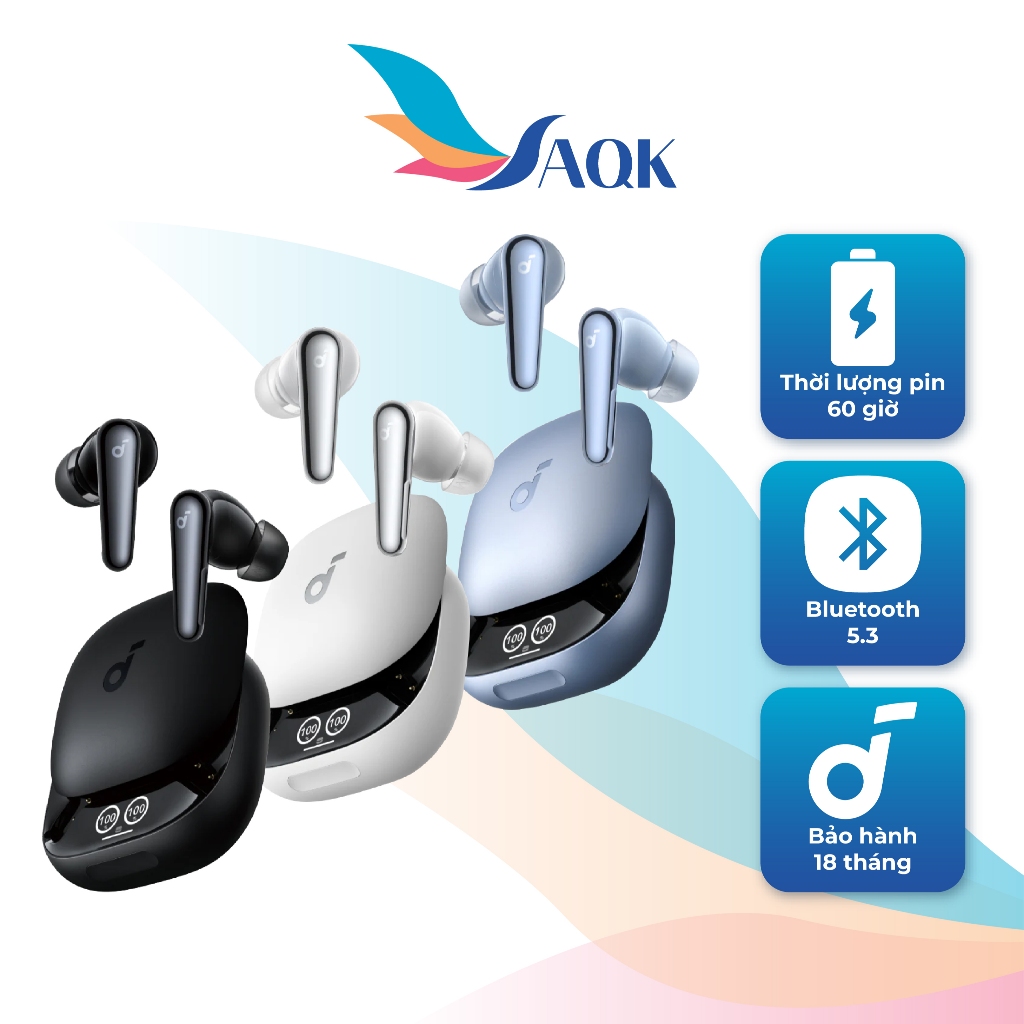 Tai nghe Bluetooth True Wireless Anker Soundcore Liberty 4 Pro A3954 - Hàng chính hãng