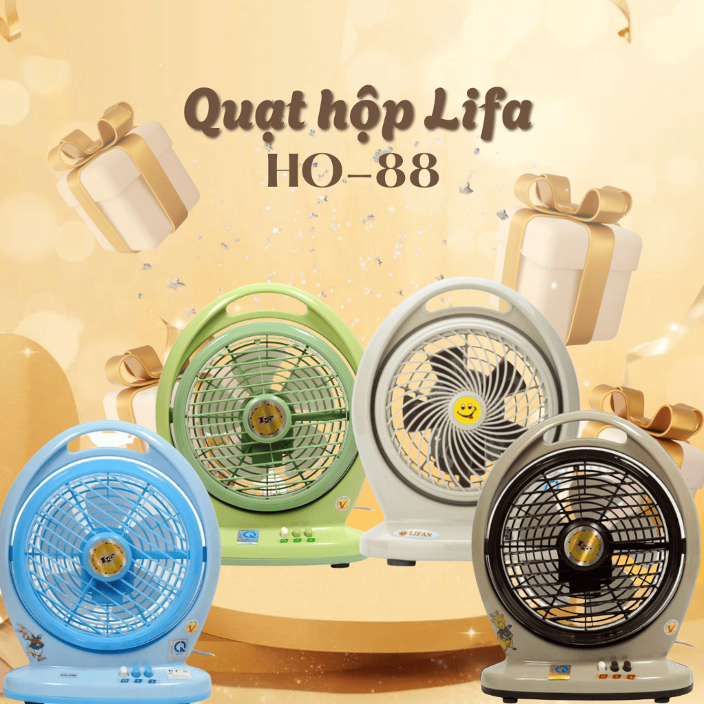 Quạt hộp Lifan HO-888 - SHOP GIAO HÀNG MÀU NGẪU NHIÊN