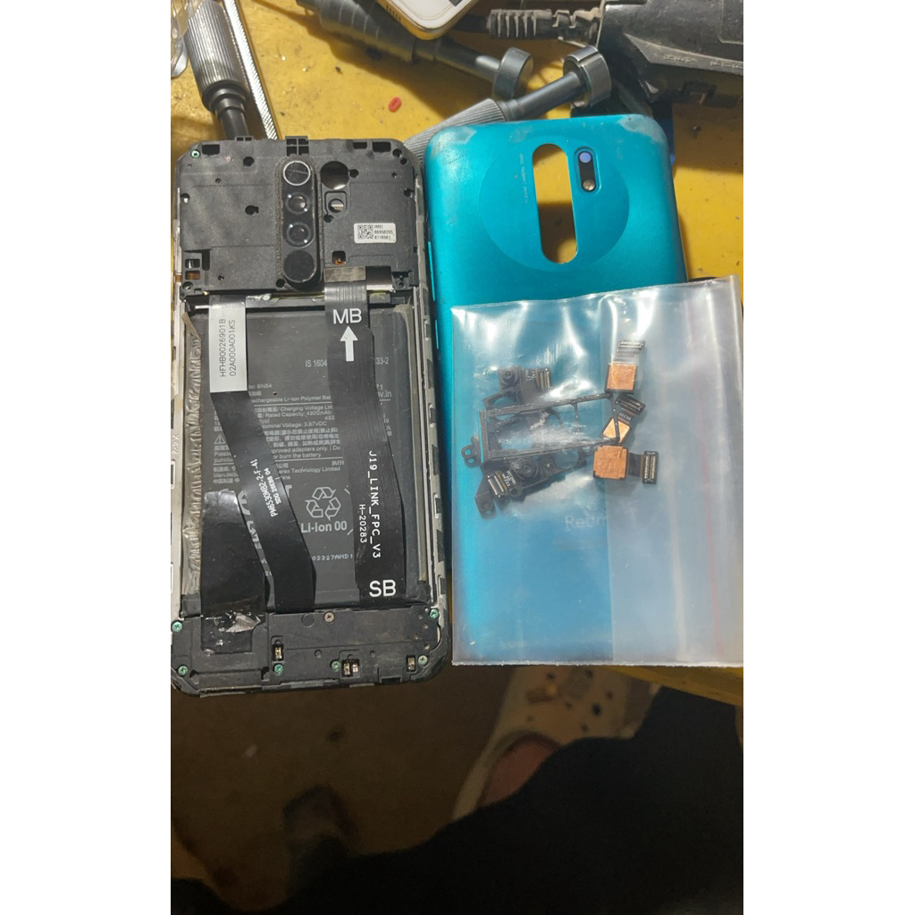 Cụm xác không main của redmi 9