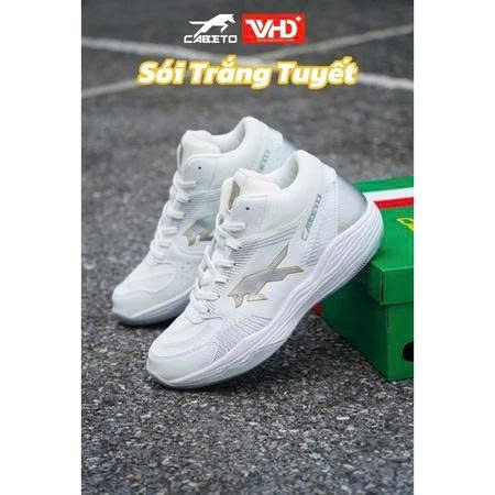 Giày Bóng Chuyền Thể Thao VHD CABETO Sói Đầu Đàn- Chuyên Cày Bê Tông Không Đau Gối (Tặng tất xịn)