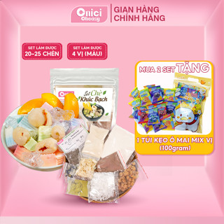 Set chè khúc bạch ONICI nguyên liệu nấu 20-25 chén