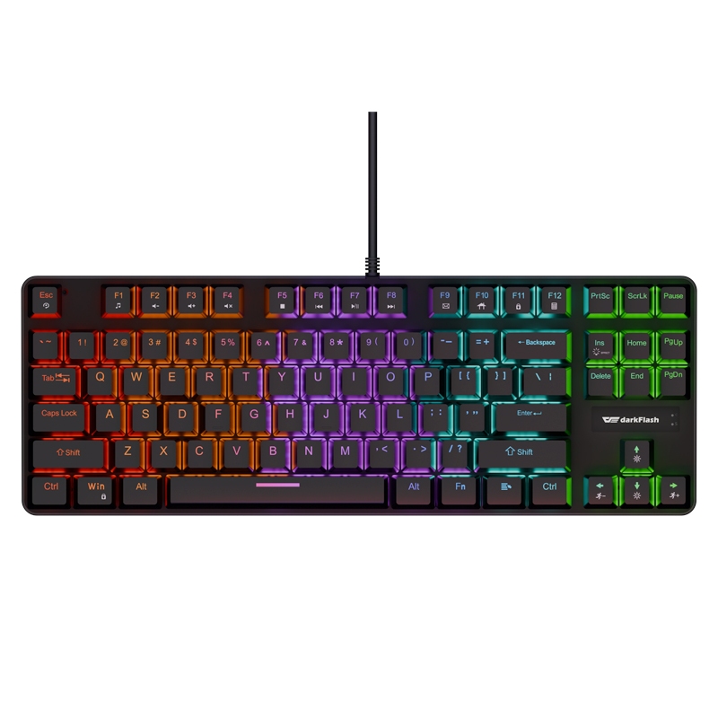 BÀN PHÍM CƠ CÓ DÂY DARKFLASH G87 BLACK