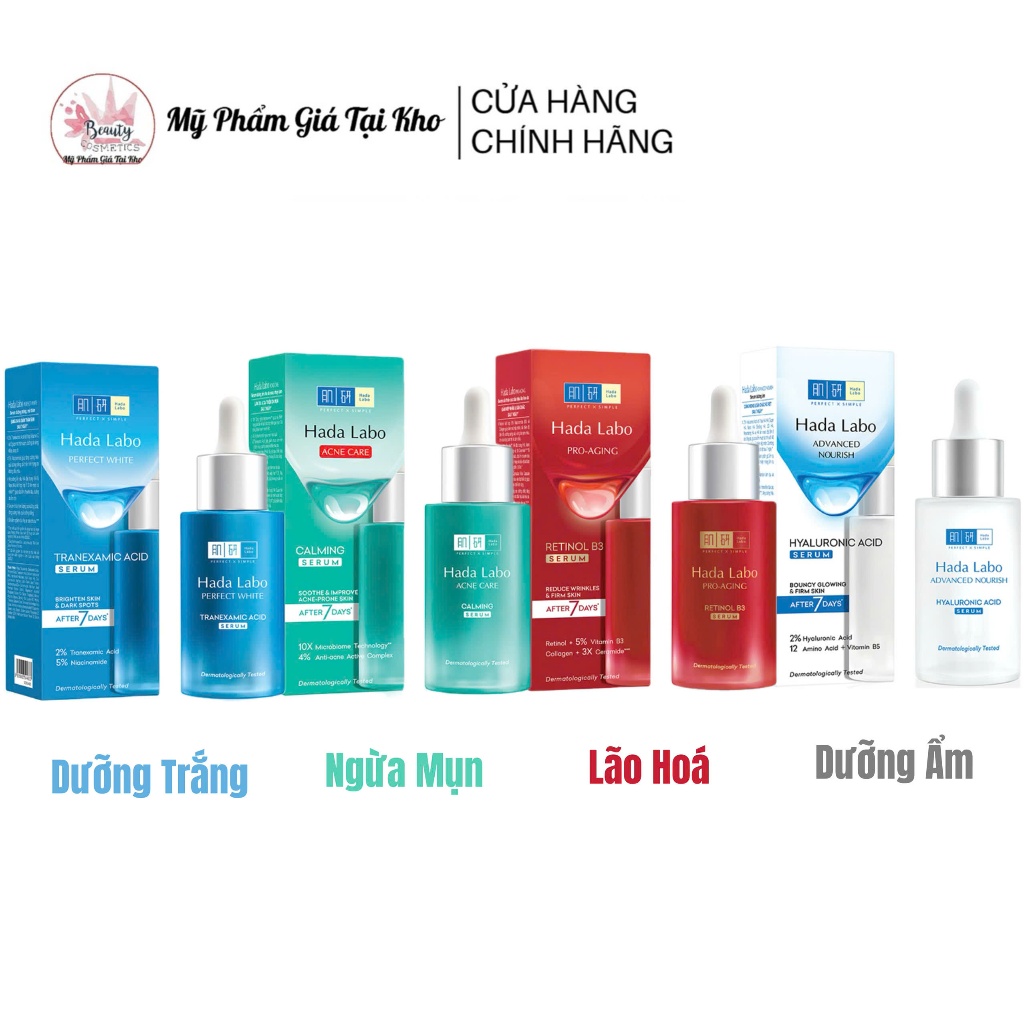 Serum dưỡng trắng Hada Labo - Hada Labo PERFECT WHITE TRANEXAMIC ACID Serum 30ML