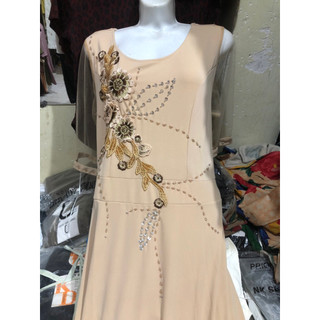 Đầm dạ hội trung niên form dài SD1