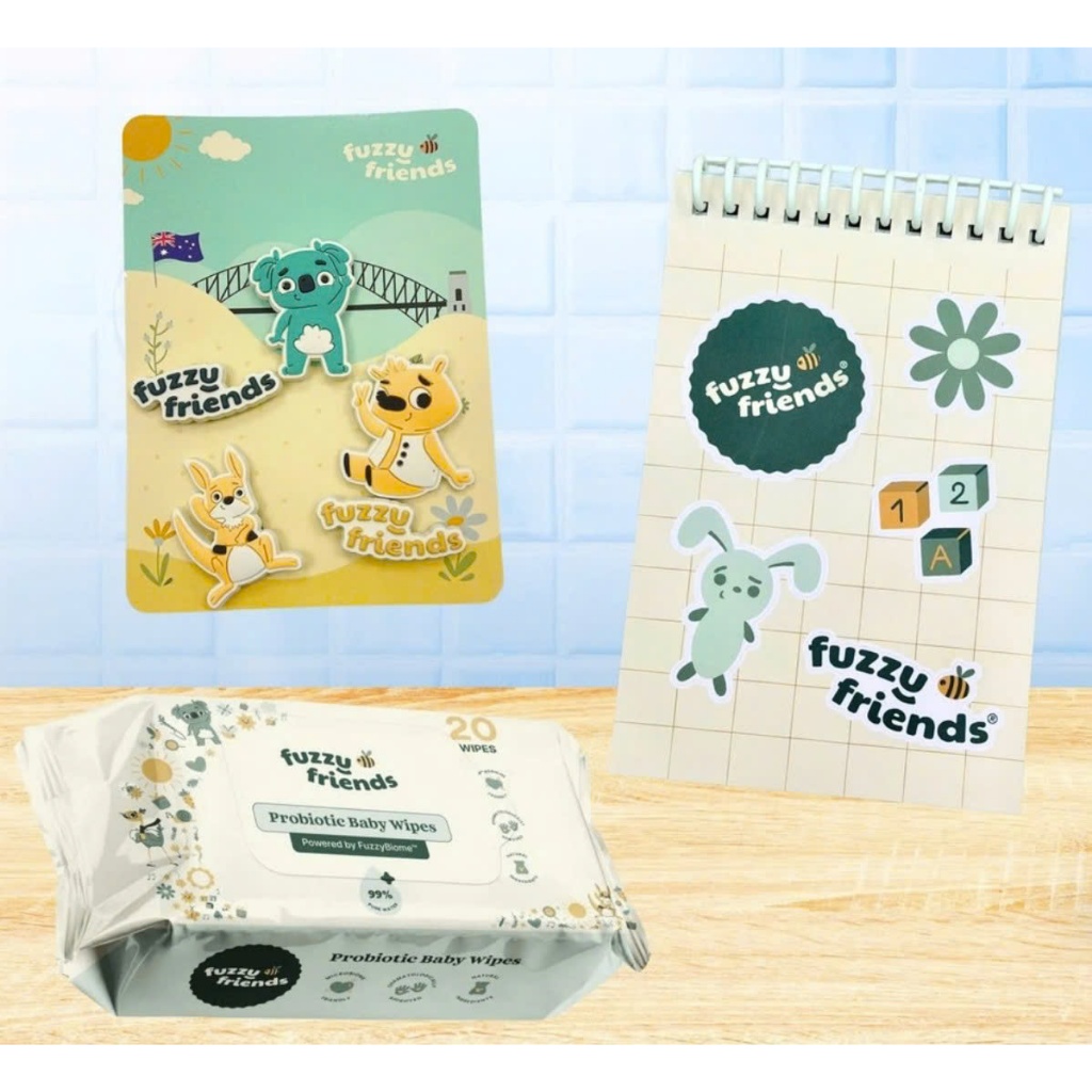 [HÀNG TẶNG KHÔNG BÁN] Đồ chơi dán sticker Lomoms, Fuzzy Friends, Charm Fuzzy Friends cho bé
