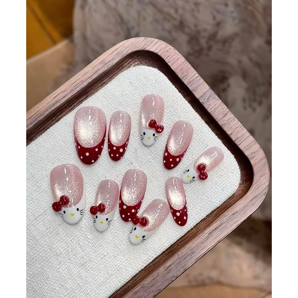 Nailbox thiết kế - Hello Kitty xinh iuu