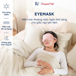 Bịt mắt ngủ cao cấp Ru9 | Ngăn Ánh Sáng Tốt | Chất Liệu Lụa Satin Mềm Mịn | Thoáng Mát | Hỗ Trợ Ngủ Ngon