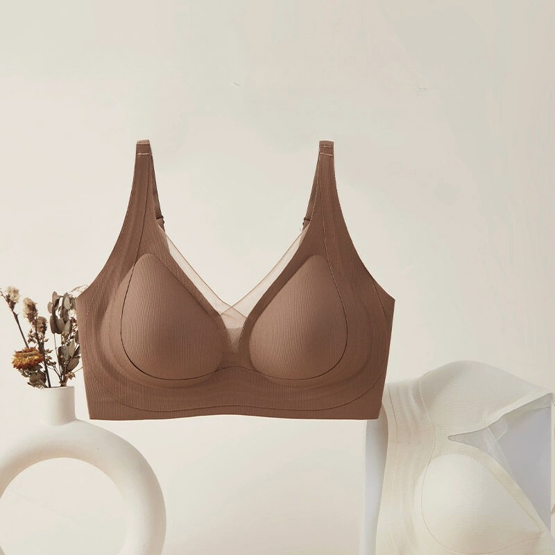 Áo Ngực Nữ Su Không Gọng Bảng Lưng Lớn Mút Mỏng Êm Co Dãn Thoáng Mát MEYLI A2377