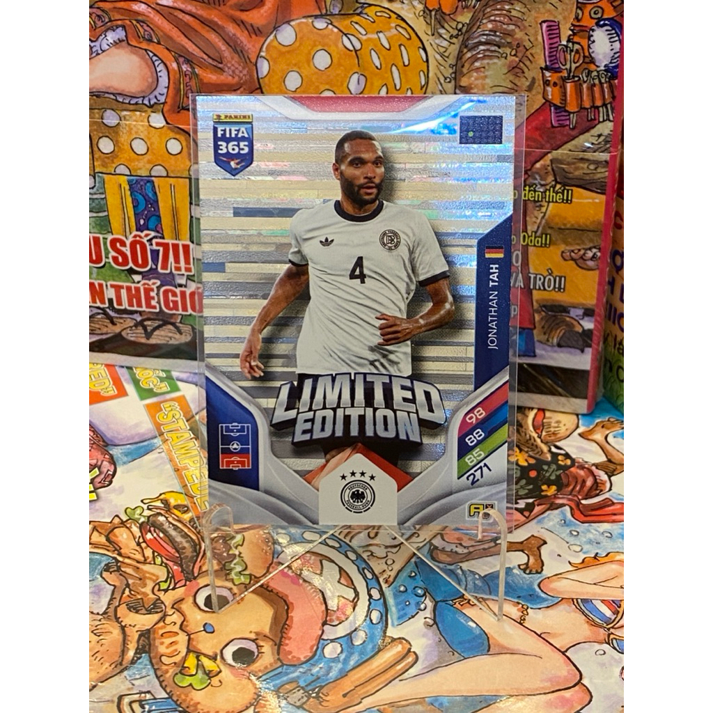 Thẻ Cầu Thủ Jonathan Tah Panini FIFA 365 2026 Germany LIMITED EDITION