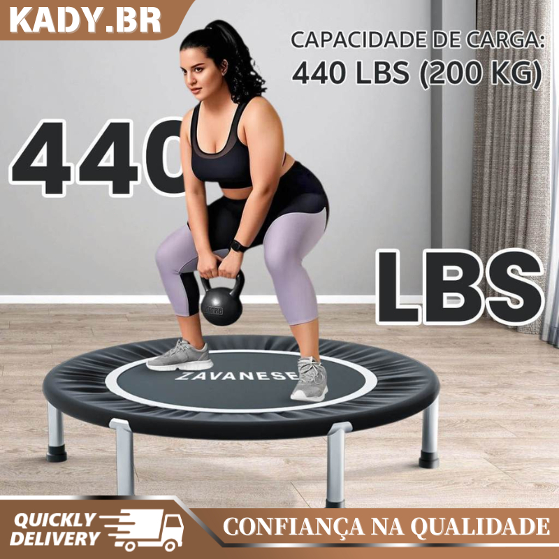 Bạt nhún KADY có vòng gia cố, chịu tải 200kg, bạt nhún nhảy, bạt nhún mini, dụng cụ tập thể dục.