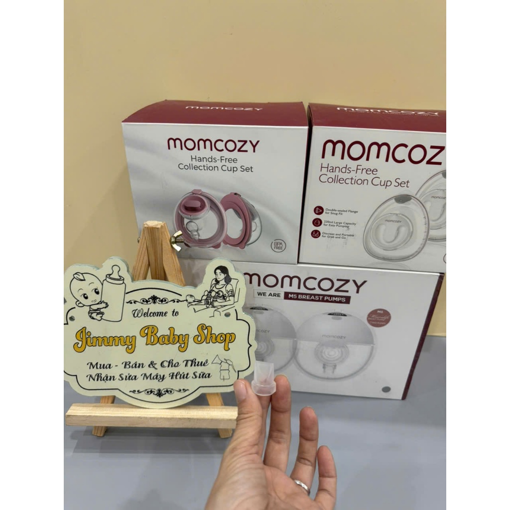 Van xả máy hút sữa MOMCOZY M5 V2 V1 Durceler Van chân không van một chiều Momcozy M5, phụ kiện hút s