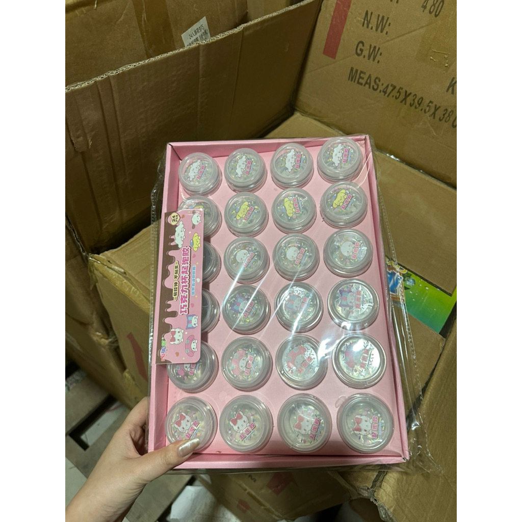 Sỉ lốc 24 hộp slam trong suốt mác kurumi siêu xinh
