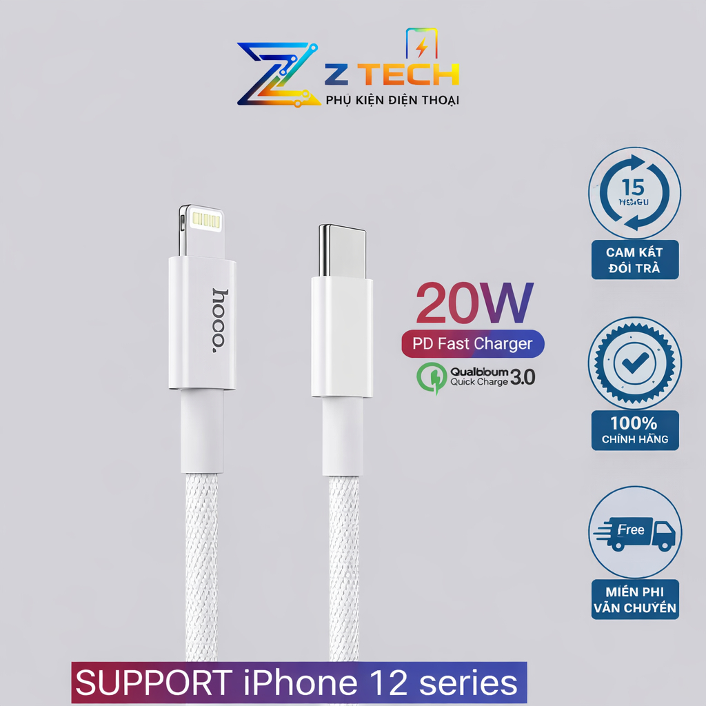 DÂY CÁP SẠC NHANH HOCO X56 - SẠC TỐC ĐỘ CAO, BỀN BỈ VƯỢT TRỘI