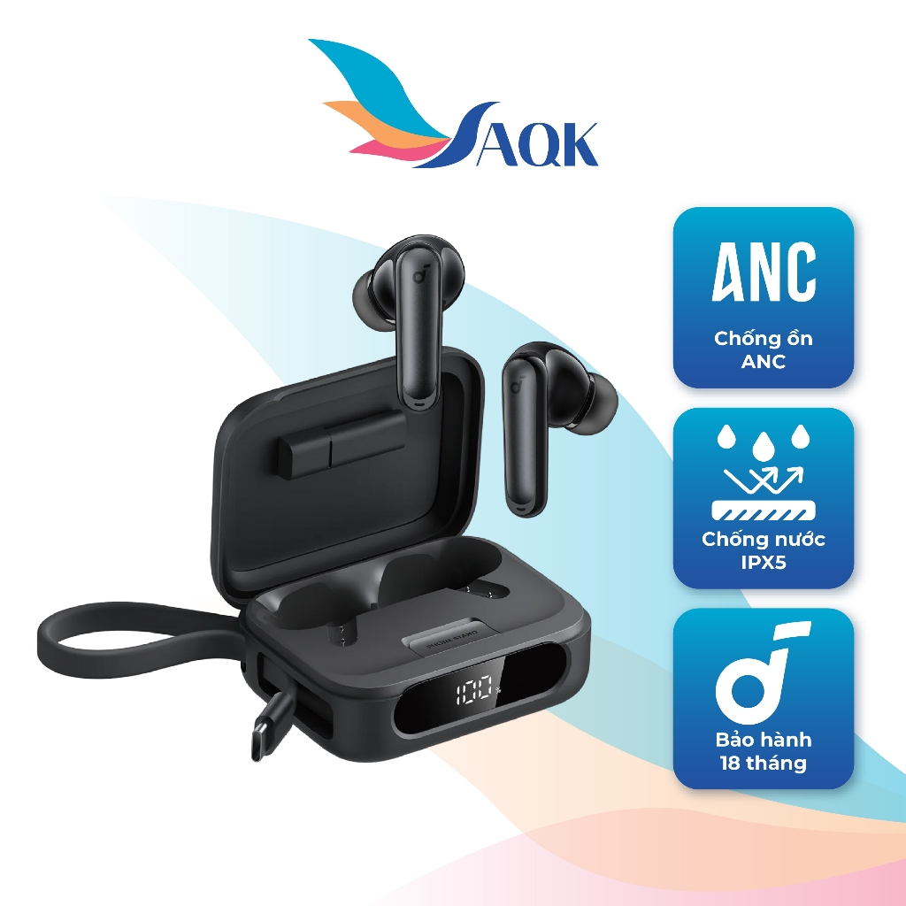 Tai nghe Bluetooth True Wireless Anker Soundcore P41i A3937 - Hàng chính hãng