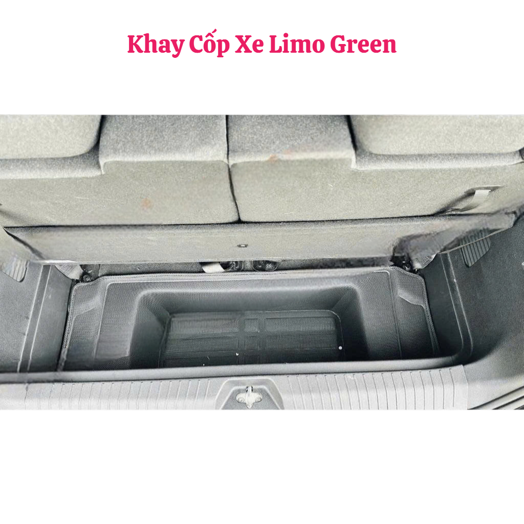 Khay cốp xe Limo Green chất liệu nhựa lắp chuẩn theo xe Limo Green