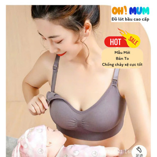 Áo lót Bầu [combo 2 chiếc] SIÊU NÂNG ĐỠ!Chống chảy xệ, kết hợp Máy Hút Sữa Không Dây, dành cho con bú và mẹ Bầu