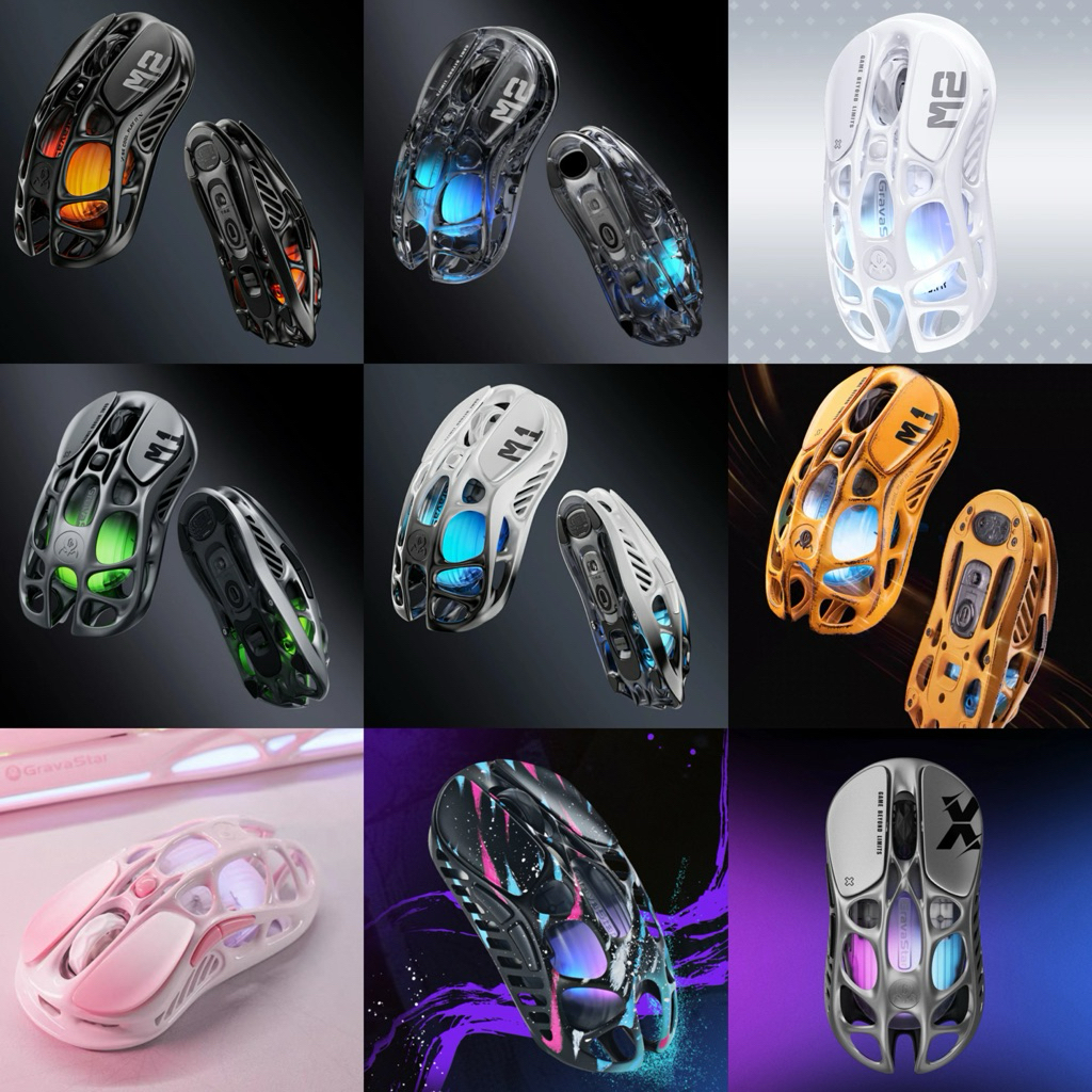 Chuột không dây GravaStar Mecury chính hãng