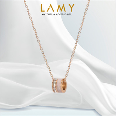 Dây chuyền LAMY Geometric Opal Necklace Rose Gold 6063