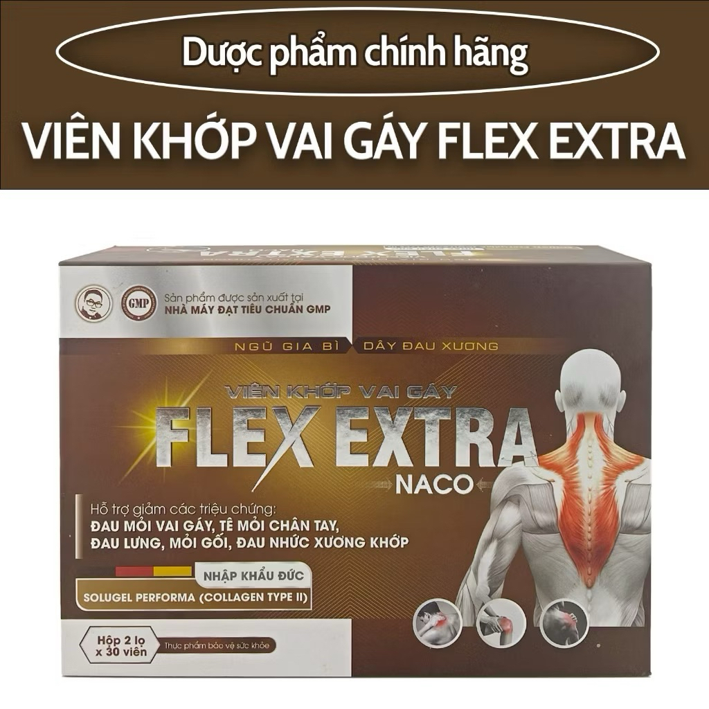 VIÊN KHỚP VAI GÁY FLEX EXTRA 60 viên