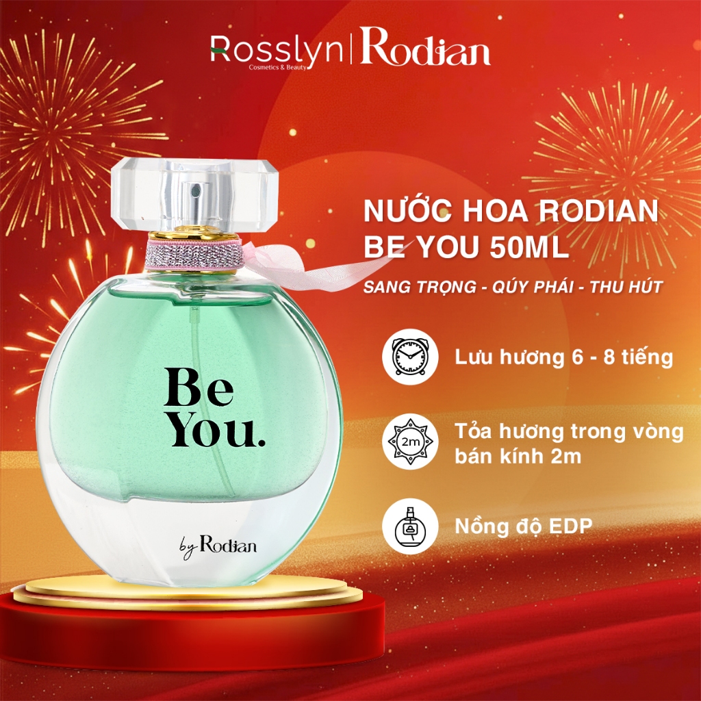 Nước Hoa Nữ Rodian Be You 50ml - Hương Thơm Quyến Rũ, Sang Trọng Từ ROSSLYN SHOP