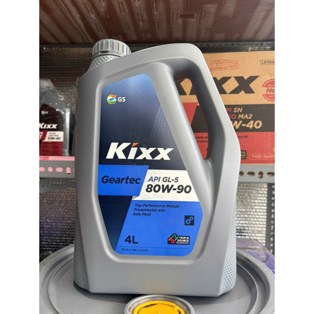 Nhớt hộp số sàn Kixx 80W90 Geartec GL-5