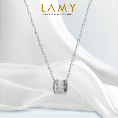 Dây chuyền LAMY Geometric Opal Necklace Silver 6063