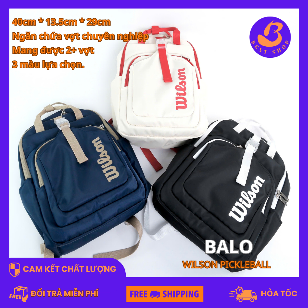 PICKLEBALL - BALO WILSON CHUYÊN PICKLEBALL, 3 MÀU