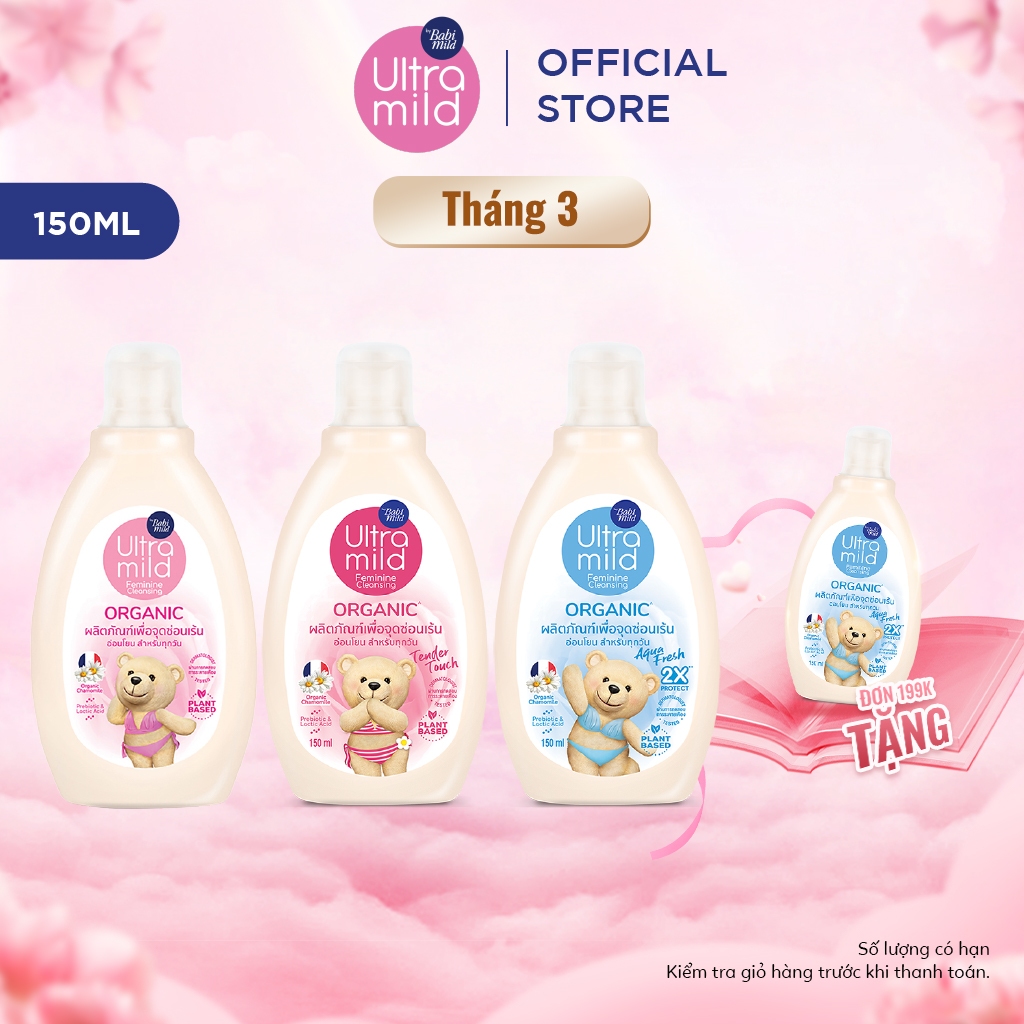 Dung Dịch Vệ Sinh Phụ Nữ Ultra Mild 150ml