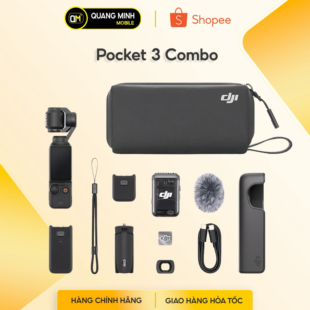 DJI Pocket 3 | Combo New Chính Hãng | Lướt
