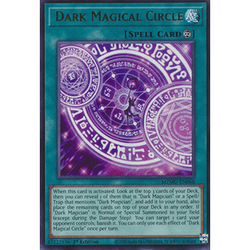 [YFS] 1 thẻ bài PKM/Yugioh TCG MZMU-EN068 Dark Magical Circle UR