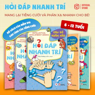 Sách Hỏi Đáp Nhanh Trí, sách đố vui, tư duy cho bé, Nhà Sách 2HBooks